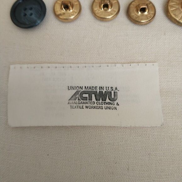 Brooks Brothers 1818 Replacement Buttons Gold Tone Waterbury "B" Monogram 10x - Picture 9 of 9